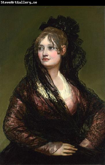 Francisco de Goya Portrait of Dona Isabel Cabos de Porcel
